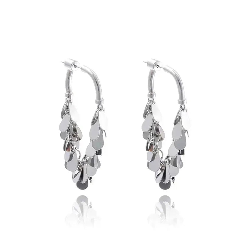 Sequin Tassel Earrings ( Buy 1 Get 1 Free )