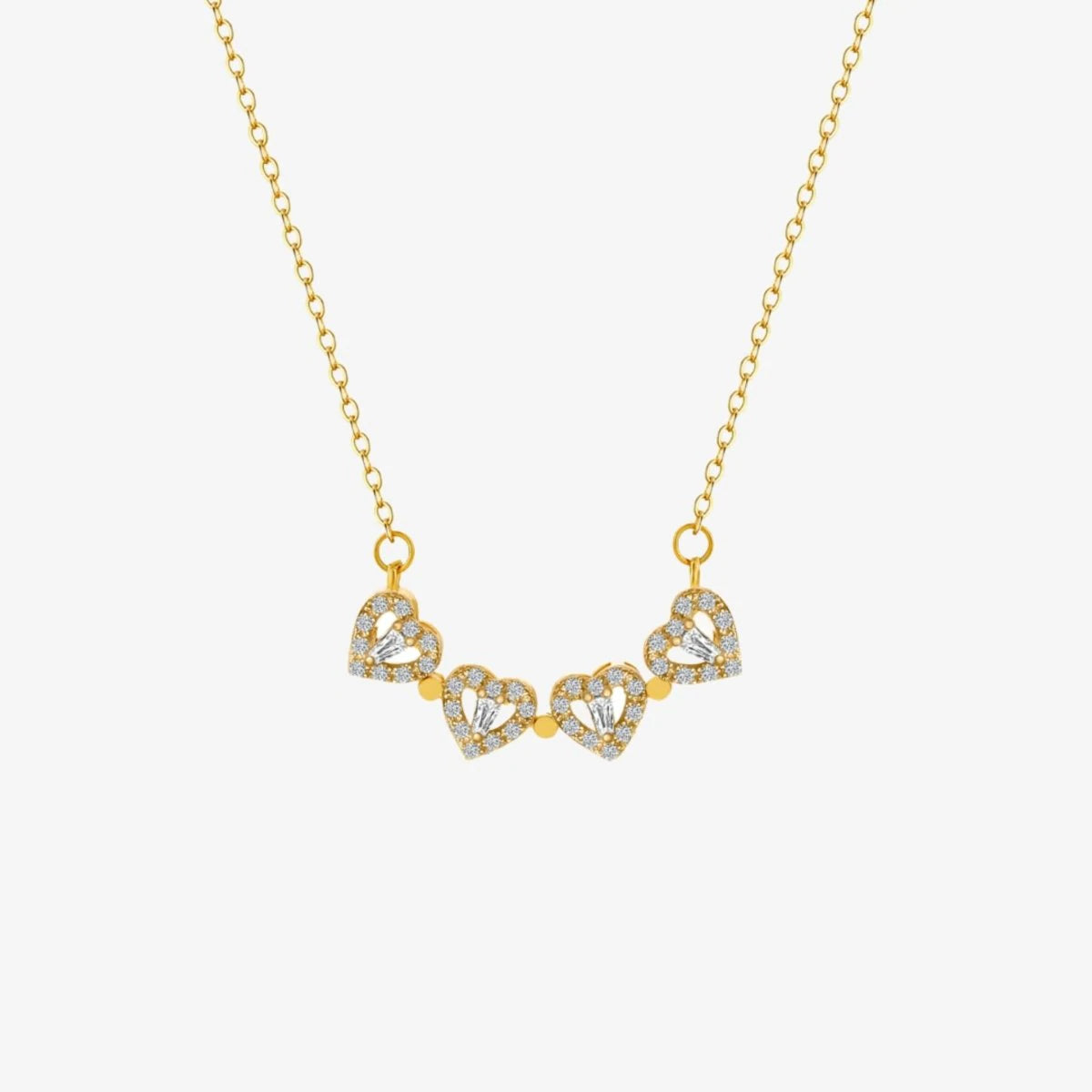 gold pendant set